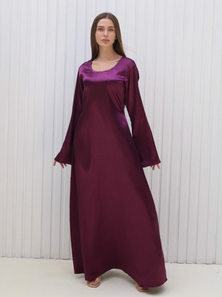 Mona Inner Dress in plum
