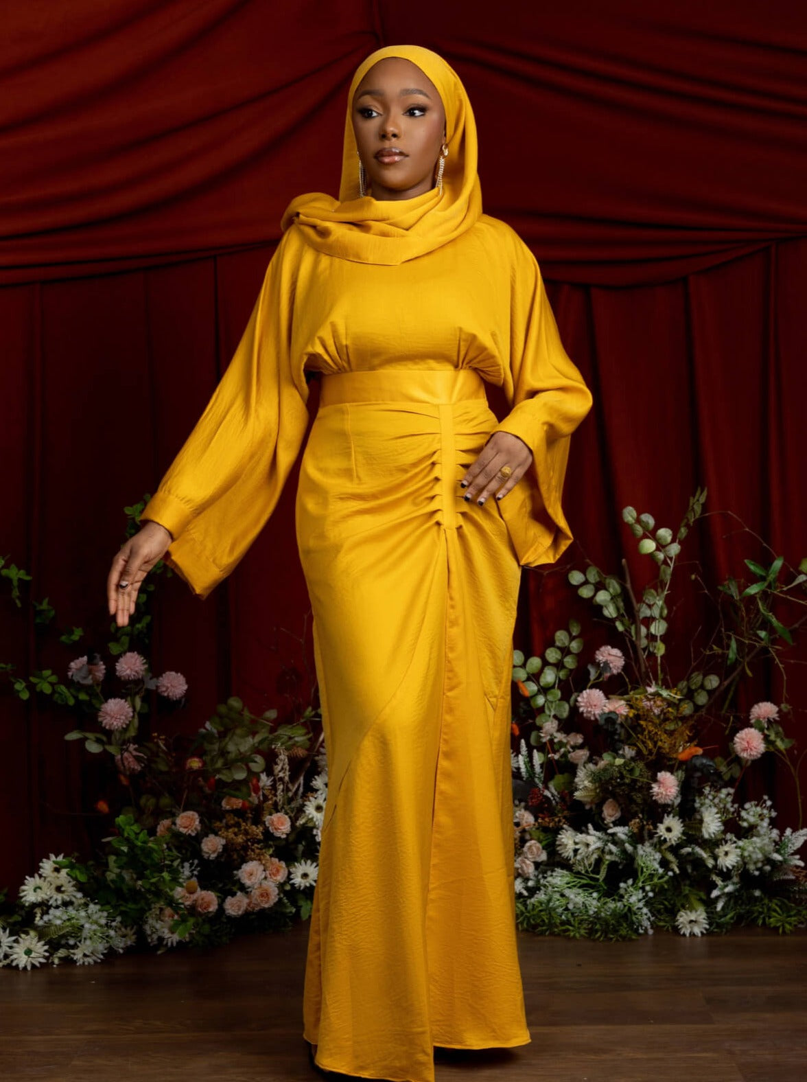 Honey, Modest Long Sleeve Dress by Miss FM - Elegance for